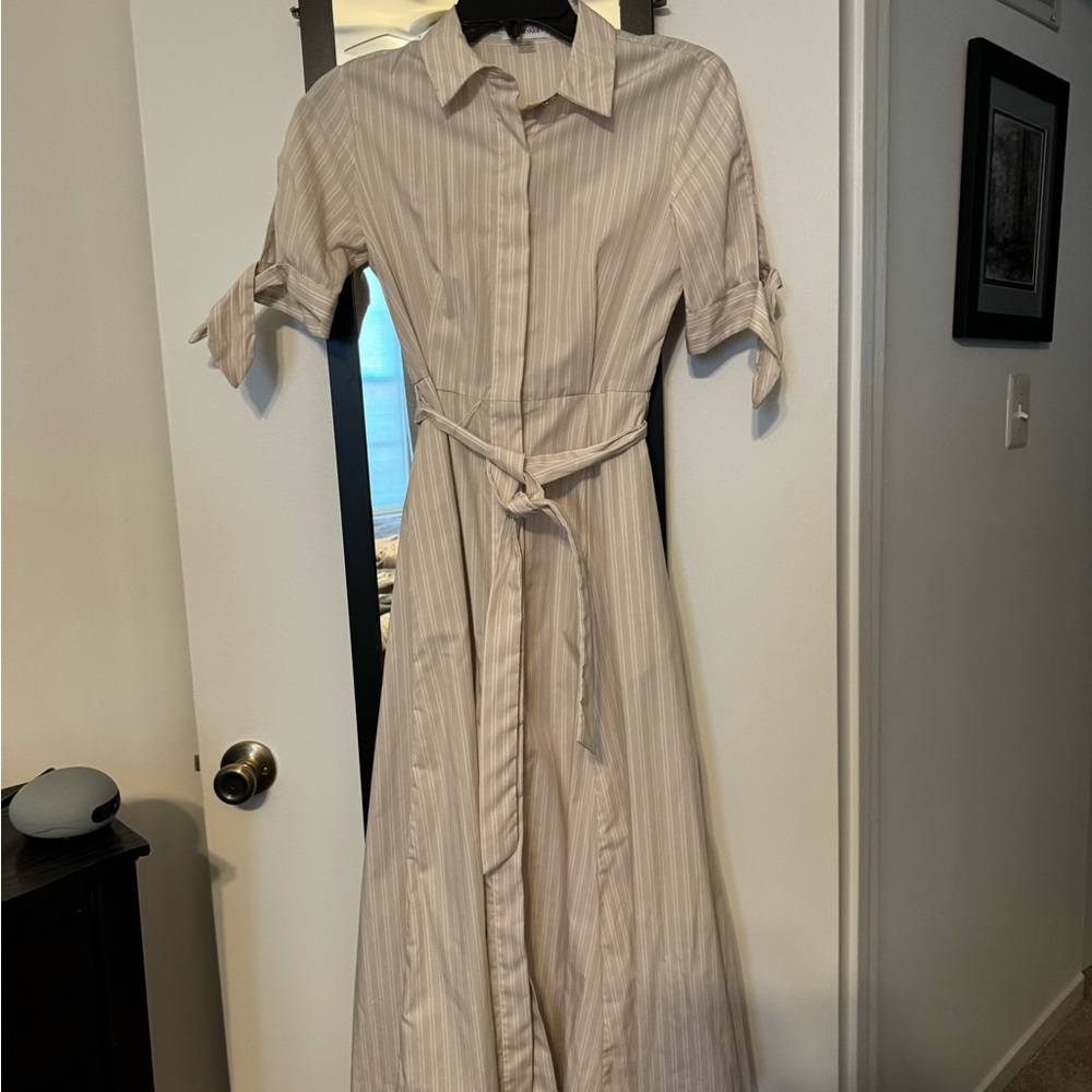 Calvin dress tea length petite size 2